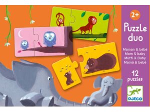 DJECO Puzzle Duo Mama und Kind DJ08157
