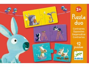 DJECO Puzzle Duo Gegensätze DJ08162