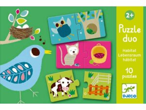 DJECO Puzzle Duo Lebensraum DJ08164