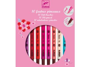 DJECO 10 Filzpinsel girls DJ08802