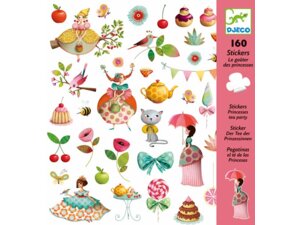 DJECO Sticker Prinzessinnen Teeparty DJ08884