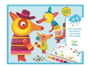 DJECO 3 Figuren anmalen Fuchsfamilie DJ09897