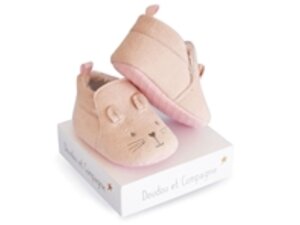 DouDouetcompagnie Füsslinge rosa 0-6M DC3708