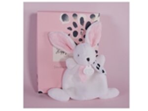 DouDouetcompagnie Happy Blush, Hase Schmusetuch 17cm DC3884