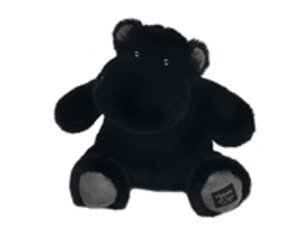 DouDouetcompagnie Hippo, schwarz 25cm HO3105
