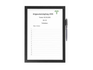DURABLE Duraframe Note A4 scharz 499301A1