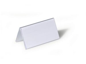 DURABLE Tischnamensschild Dachform 805119