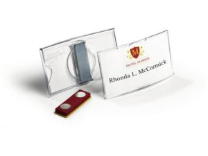 DURABLE Namensschild Konvex mit Magnet 812319