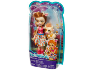 ENCHANTIMALS Cailey Kuh Cow & Curdle, ca. 15 cm, mit Tierfreund, ab 4 Jahren 57005177