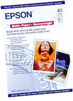 EPSON Papier Matt - Heavyweight/A3/50 C13S041261