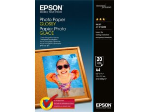 EPSON Photo Paper Glossy A4 20 sheet C13S042538