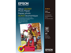 EPSON Paper/Value Glossy Photo A4 20sh C13S400035