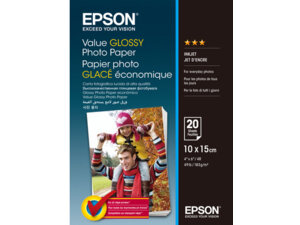 EPSON Paper/Value Glossy Photo 10x15cm 20sh C13S400037