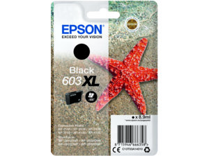 EPSON Singlepack Black 603XL Ink C13T03A14010