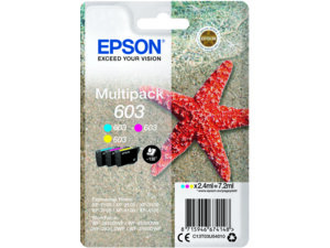 EPSON Multipack 3-colours 603 Ink C13T03U54010
