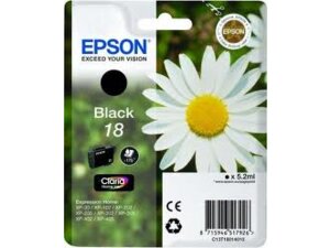 EPSON Ink, Black 18 C13T18014010