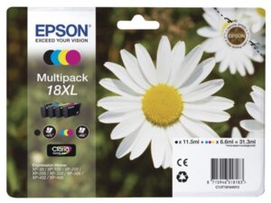 EPSON Ink, Multipack 18XL C13T18164010