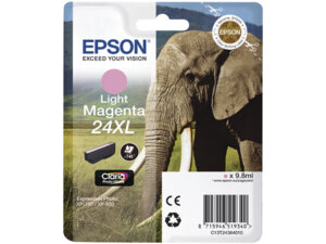 EPSON Ink, 24XL, Light Magenta C13T24364010