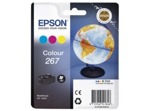 EPSON InkCart/267 3 Colour f WF-100W C13T26704010
