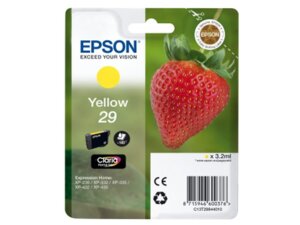EPSON Tintenpatrone 29 yellow C13T29844010