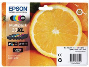 EPSON Ink Cart. C13T33574010 für Expression Home XP-530/ 630/635/830 Multipack XL C13T33574010A1