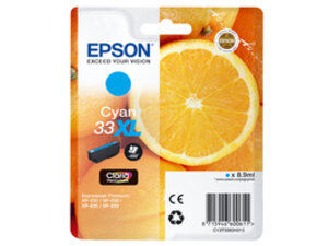 EPSON Ink, 33XL, cyan C13T33624010