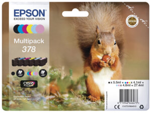 EPSON Multipack 378 Squirrel C13T37884010