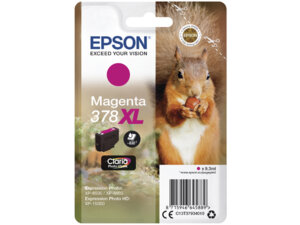 EPSON Singlepack Magenta 378XL Squirrel C13T37934010