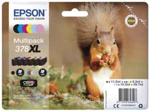 EPSON Multipack 378XL Squirrel C13T37984010