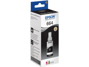 EPSON T6641 BLACK INK BOTTLE 70ML C13T664140