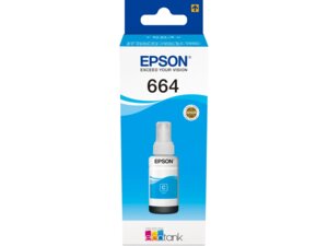 EPSON T6642 CYAN INK BOTTLE 70ML C13T664240