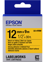 EPSON TAPE LK-4YBW STRNG ADH BLK-/Y C53S654014