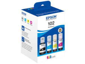 EPSON Tinte C13T03R640 / 102 BK,C,M,Y C13T03R640
