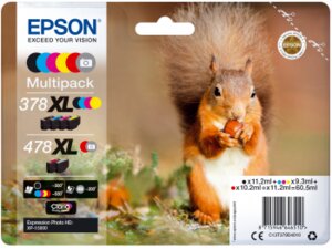 EPSON Multipack Tinte 478XL 6-color T379D40