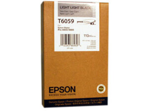 EPSON Tintenpatrone light-lig. black T605900