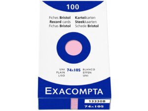 Exacompta Karteikarten A7 13330B