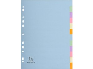 Exacompta Register 12 Taben 1612E