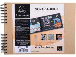 Exacompta Spiralalbum Scrap-Addict Kraft 16802EA1