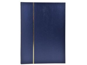 Exacompta Briefmarken Einsteckalbum blau 26154E
