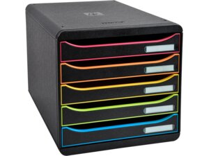 Exacompta BIG-BOX PLUS schwarz/harlekin 309914D