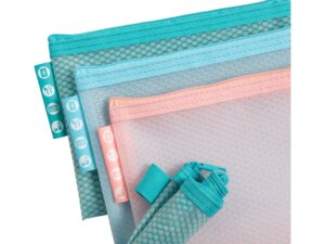 Exacompta Meshbag EVA Chromaline A6, 3 StÃ¼c 37120E
