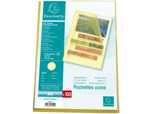 Exacompta SichthÃ¼lle A4, gelb 58529E