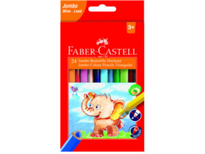 FABER-CASTELL FABER-CA. Farbstifte dreikant Jumbo 116524