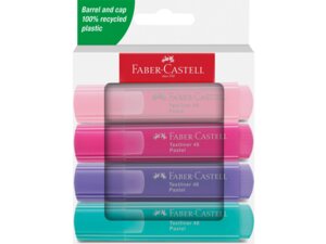 FABER-CASTELL Textmarker 46 Pastell 4x 254654A1