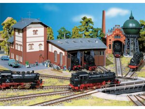 FALLER Ringlokschuppen, 3-ständig 1120176