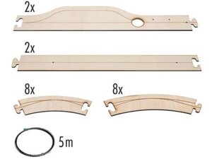 FALLER Laser-Street Basis-Set Strassenelemente 1162100A1