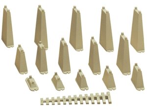 FALLER Auffahrtspfeiler-Set 1222547