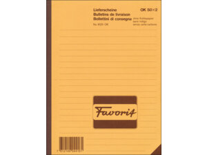 Favorit Lieferscheine D/F/I A5 8231OK