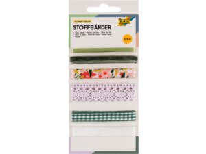 folia StoffbÃ¤nder Set Flower Fields 12024