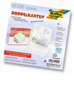 folia Doppelkarten quadratisch 220 g/m2 140501